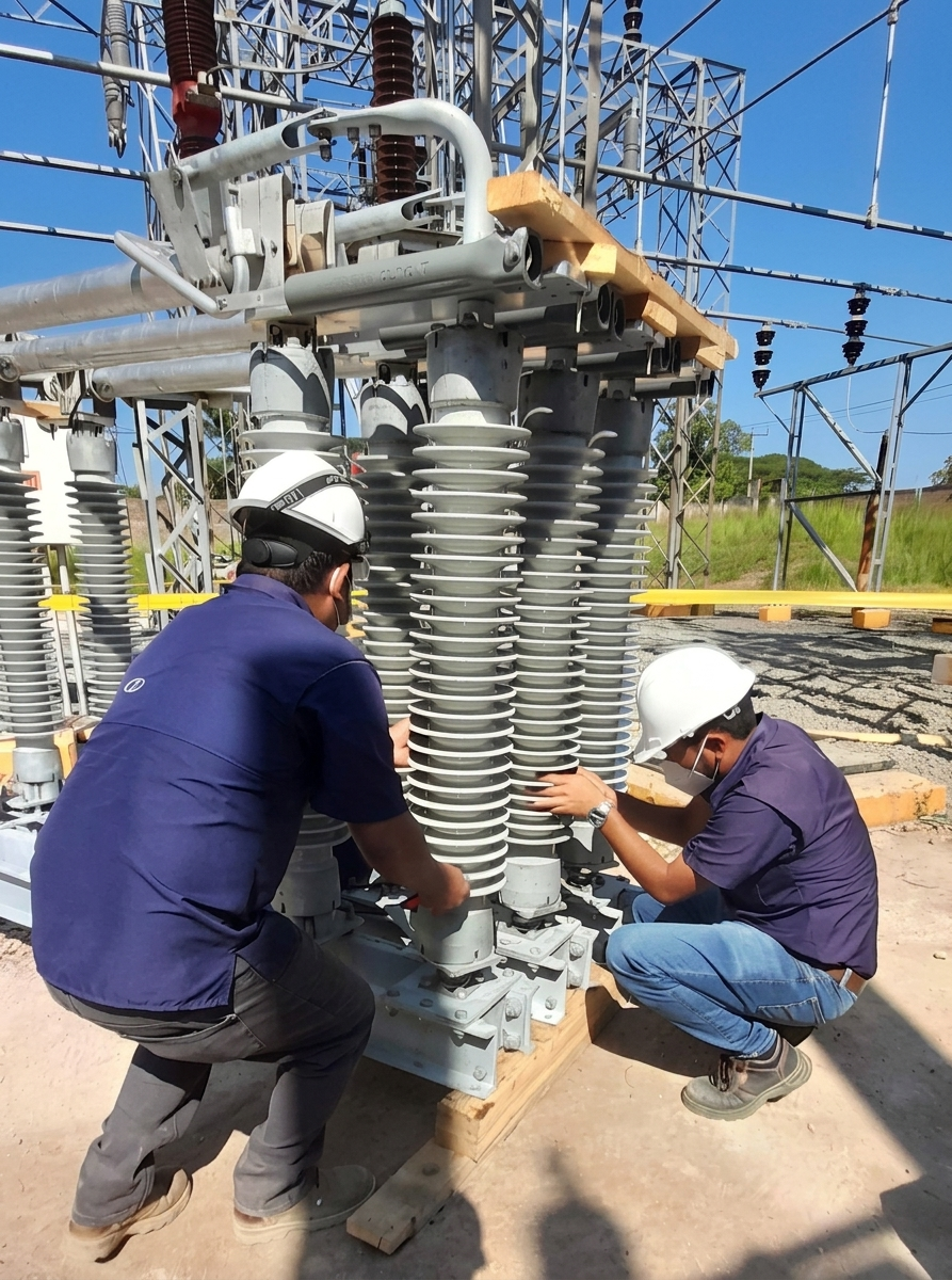 Equipos eléctricos suministrados por SESA